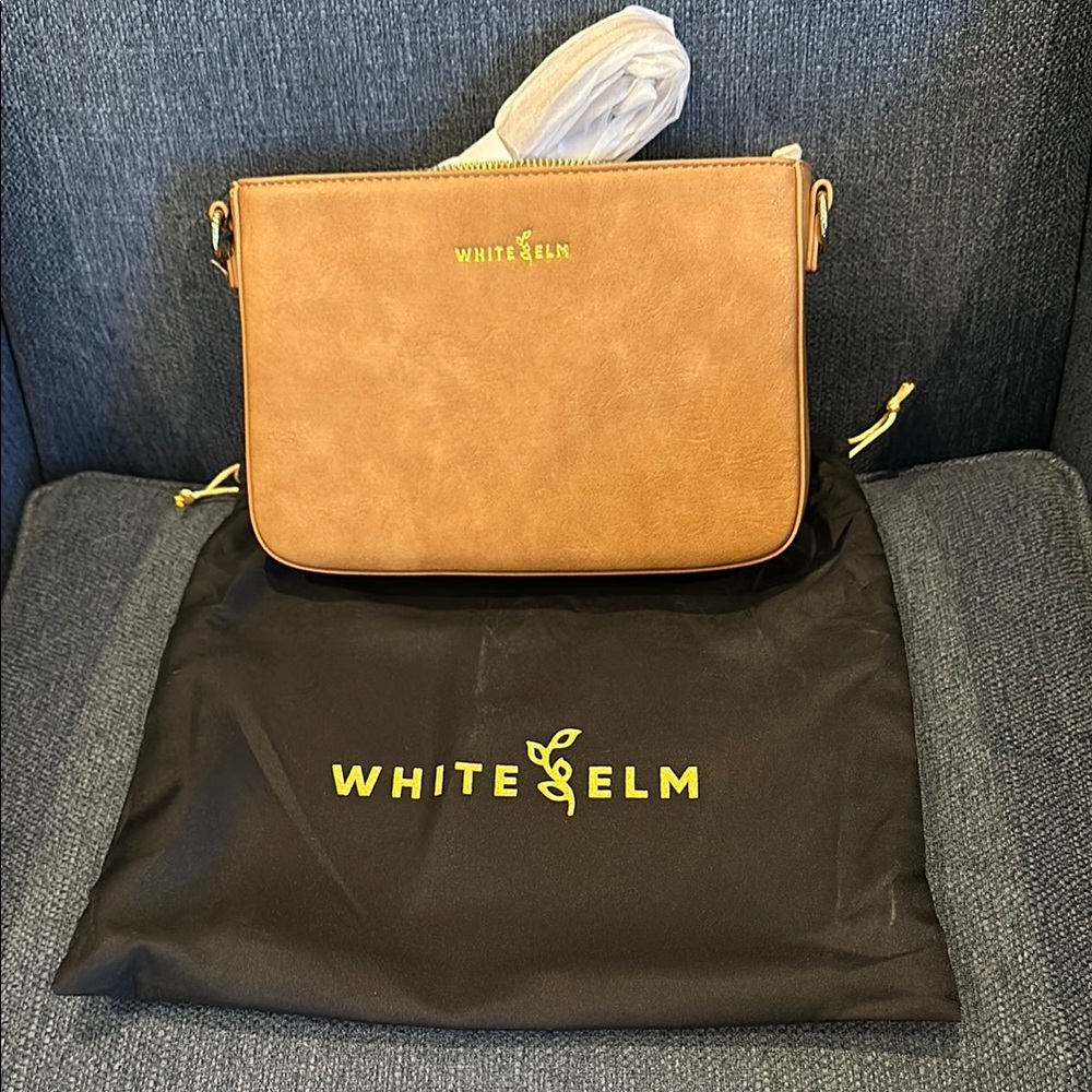 White Elm Tan Shoulder Bag